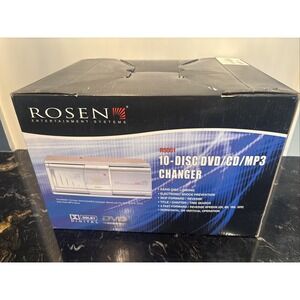 Rosen R5001 10 Disc DVD VCD CD Changer Car Audio Video Player - New